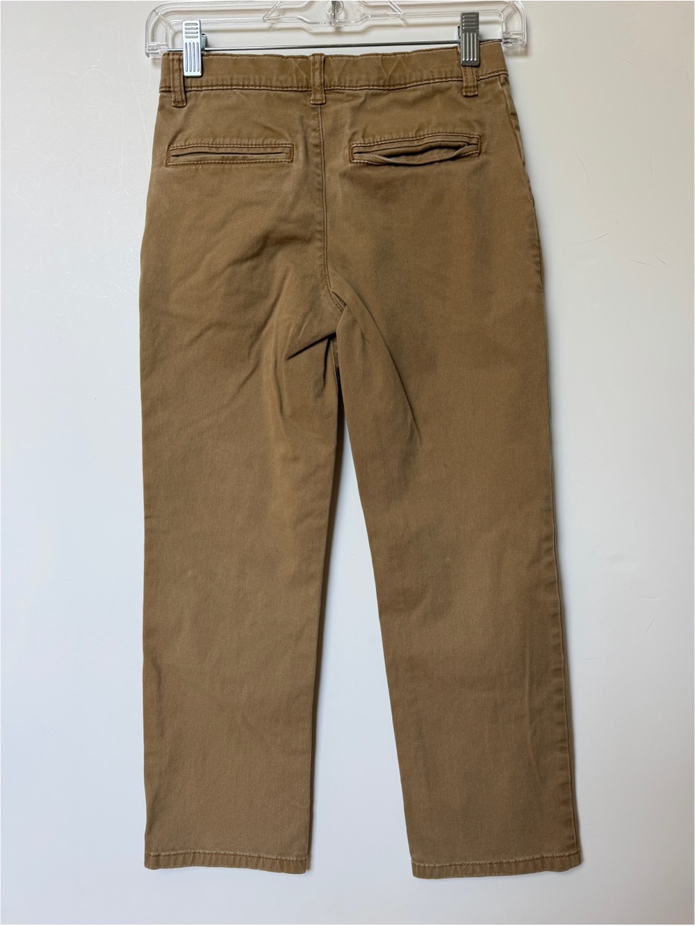 Bundle Cat & Jack Boys Straight Leg Chino Pants Size 8 Dark Khaki - Picture 5 of 10